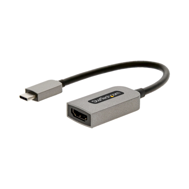 StarTech Adaptador USB C a HDMI de Vídeo 4K con HDR10 StarTech.com Adaptador USB C a HDMI de Vídeo 4K 60Hz con HDR10 y modo alternativo DisplayPort. SKU: USBC-HDMI-CDP2HD4K60.