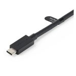Cable USB-C de StarTech de 1 metro con adaptador a USB-A, ideal para docking stations híbridas, 10Gbps y PD de 100W, SKU USBCCADP