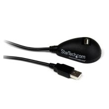 Cable de extensión USB 2.0 de 1.5 metros de StarTech.com con conectores macho a hembra, SKU USBEXTAA5DSK