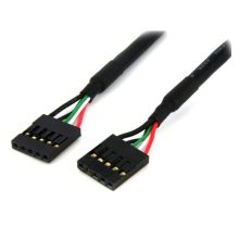 StarTech.com cable interno de 18 pulgadas al USB IDC de 5 pines del cabezal de la placa base, SKU USBINT5PIN.