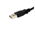 Cable USB 2.0 de 91 cm de StarTech.com, negro, para montar en panel, extensor macho a hembra, SKU USBPNLAFAM3