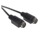 Cable adaptador de StarTech.com que convierte puertos PS/2 para teclado y ratón a USB, modelo USBPS2PC. Presenta dos conectores PS/2 hembra y un conector USB A macho.