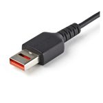 StarTech.com adaptador USB de 1 metro para carga segura, USB a USB-C, solo carga, SKU USBSCHAC1M