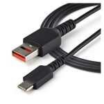 StarTech.com adaptador USB de 1 metro para carga segura, USB a USB-C, solo carga, SKU USBSCHAC1M