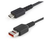 StarTech.com Cable de 1m Adaptador Bloqueador USB de Datos con Micro USB para carga segura en tablet o teléfono móvil. SKU: USBSCHAU1M