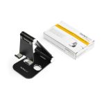 Soporte universal multiángulo de aluminio para tablet y teléfono móvil StarTech.com, SKU USPTLSTNDB