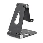 Soporte universal multiángulo de aluminio para tablet y teléfono móvil StarTech.com, SKU USPTLSTNDB