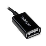 StarTech.com Cable Adaptador de 12cm Micro USB Macho a USB A Hembra OTG para Tablets y Smartphones, SKU: UUSBOTG