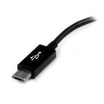 StarTech.com Cable Adaptador de 12cm Micro USB Macho a USB A Hembra OTG para Tablets y Smartphones, SKU: UUSBOTG
