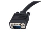 StarTech.com cable de 30 cm coaxial para monitor HD15 VGA a 5 BNC RGBHV. SKU VGABNCMF1. Conector macho a hembra ideal para monitores.