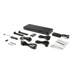 StarTech.com Switch Multiplicador de Vídeo HDMI Matriz de 4x4 con Audio y Control por Ethernet, compatible con vídeo de 4K a 60Hz y divisor HDMI 2.0 de montaje en rack, SKU VS424HD4K60