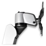 Imagen de la estación de trabajo de montaje en pared StarTech.com para 1 monitor, SKU WALLSTSI1. Ideal para optimizar espacio en la oficina.