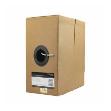 StarTech.com Bobina de Cable de Red Ethernet Cat6 a Granel, 304,8 metros, Sólido, CMR, Gris, SKU WIR6CMRGR