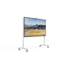 Steelcase STPM2CART85 soporte de equipo de audio y DVD en colores gris y blanco, ideal para organización de dispositivos