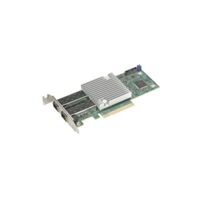 Supermicro AOC-S25GC-I2S-O adaptador y tarjeta de red Interno Fibra 25000 Mbit/s 1 Supermicro AOC-S25GC-I2S-O adaptador y tarjeta de red Interno Fibra 25000 Mbit/s