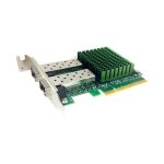 Imagen del adaptador y tarjeta de red interno Supermicro AOC-STGN-I2S de fibra, SKU AOC-STGN-I2S