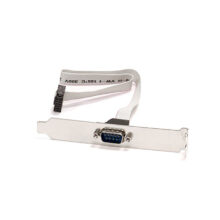 Cable Supermicro COM Port DTK (Serial Port) de 9 pines, libre de plomo, color blanco, SKU CBL-0010L