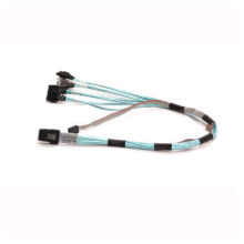 Cable Supermicro SATA a SAS de 0,5 metros, SKU CBL-0097L-02, ideal para conexiones de almacenamiento.