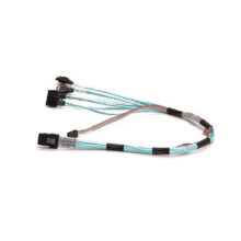 Cable Supermicro Ipass SATA de 0,5 metros, multicolor, SKU CBL-0097L-03, ideal para conexiones rápidas y seguras.