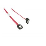 Cable SATA Supermicro de 0.3 metros en colores negro y rojo. SKU: CBL-0142L.