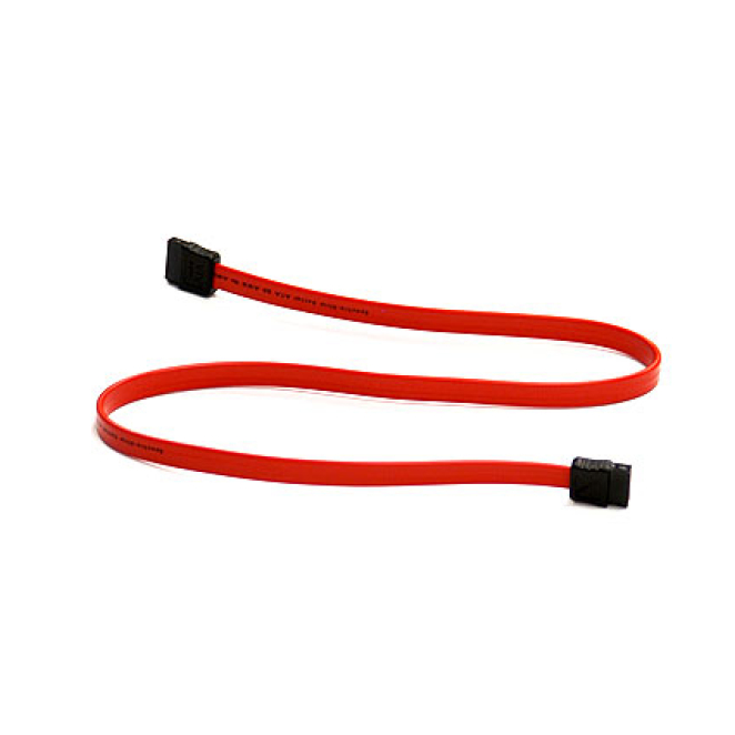Supermicro Flat SATA cable de SATA 0,48 m Negro, Rojo 1 Supermicro Flat SATA cable de SATA 0,48 m Negro, Rojo