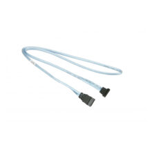 Cable SATA de 0.7 metros de Supermicro en colores negro y azul con SKU CBL-0231L, ideal para conexiones de alta velocidad
