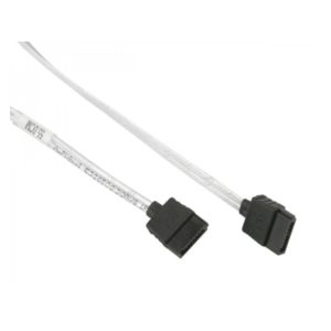 Cable SATA Supermicro CBL-0484L de 0,55 metros en colores negro y blanco. SKU: CBL-0484L