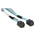 Cable SAS Supermicro CBL-SAST-0531 de 0,8 metros en color negro