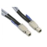 Supermicro External MiniSAS de 3 metros, color negro, ideal para conexiones rápidas y estables, SKU CBL-SAST-0677