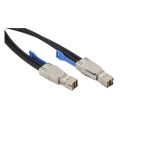 Cable Serial Attached SCSI (SAS) Supermicro CBL-SAST-0690-1 de 2 metros, metálico y en color negro.