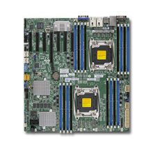 Imagen de la Supermicro MBD-X10DRH-CT-B, una placa base con chipset Intel C612 para socket LGA 2011 y formato ATX. SKU: MBD-X10DRH-CT-B