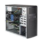 Supermicro SYS-5039C-T PC/estación de trabajo barebone en color negro con chipset Intel C246 y zócalo LGA 1151 (Zócalo H4). SKU: SYS-5039C-T.