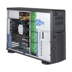 Supermicro SYS-5049A-T, PC/estación de trabajo barebone negro con LGA 3647 Socket P, SKU SYS-5049A-T