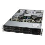Supermicro SYS-620U-TNR PC/estación de trabajo barebone en color negro con chipset Intel C621 y socket LGA 4189. SKU: SYS-620U-TNR