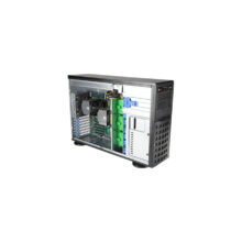 Supermicro SYS-740A-T, estación de trabajo tipo torre negra con procesador Intel Xeon serie 3000 y memoria DDR4-SDRAM. SKU: SYS-740A-T
