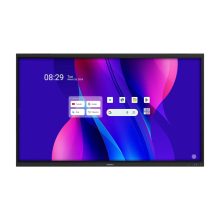 Synetech Taurus Panel plano interactivo de 165,1 cm (65 pulgadas) LCD con Wifi, 450 cd/m², 4K Ultra HD, color negro, pantalla táctil, procesador incorporado Android, SKU T6535