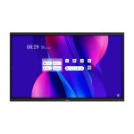 Panel plano interactivo Synetech Taurus de 2,18 m (86 pulgadas), LCD, Wifi, 450 cd/m², 4K Ultra HD, negro, pantalla táctil, procesador incorporado Android, SKU T8635