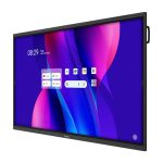 Panel plano interactivo Synetech Taurus de 2,18 m (86 pulgadas), LCD, Wifi, 450 cd/m², 4K Ultra HD, negro, pantalla táctil, procesador incorporado Android, SKU T8635