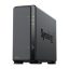 Servidor de almacenamiento NAS de escritorio Synology DiskStation DS124, con procesador Realtek RTD1619B, 1 GB DDR4 de memoria RAM y capacidad 0 TB. SKU: DS124