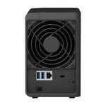 Servidor de almacenamiento NAS Synology DiskStation DS223, modelo con procesador Realtek RTD1619B, memoria RAM de 2 GB DDR4, unidad de escritorio sin capacidad de almacenamiento, SKU DS223