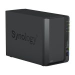 Servidor de almacenamiento NAS Synology DiskStation DS223, modelo con procesador Realtek RTD1619B, memoria RAM de 2 GB DDR4, unidad de escritorio sin capacidad de almacenamiento, SKU DS223
