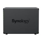 Servidor de almacenamiento NAS Synology DiskStation DS925+ con procesador Ryzen Embedded V1500B, 4 GB de RAM DDR4 y capacidad para 0 TB, SKU: DS925+. De color negro.
