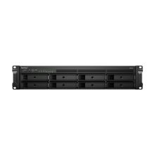 Servidor de almacenamiento NAS Synology RackStation RS1221+ con Ryzen Embedded V1500B, 4 GB DDR4, 0 TB, negro, SKU RS1221+