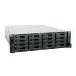 Synology RS2825RP+ 16 Bay NAS for rack mounting, 3U size, with V1780B processor, 8GB DDR4 RAM, and Synology DSM operating system, SKU RS2825RP+.