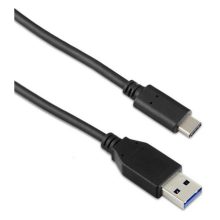 Cable USB Targus ACC926EU de 1 metro, USB 3.2 Gen 2 tipo C a tipo A, color negro, SKU ACC926EU