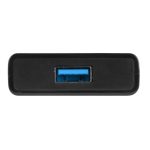 Adaptador Targus ACH225EU de interfaz USB 3.2 Gen 1 (3.1 Gen 1) Type-A en color negro, diseñado para altas velocidades de transferencia de datos.
