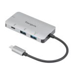 Adaptador USB Targus ACH228 Plata, múltiples puertos USB y diseño elegante - SKU ACH228EU