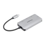 Adaptador USB Targus ACH228 Plata, múltiples puertos USB y diseño elegante - SKU ACH228EU