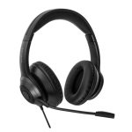Targus AEH102GL auriculares alámbricos de diadema para llamadas y música con conexión USB tipo A en color negro. SKU: AEH102GL