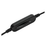 Targus AEH102GL auriculares alámbricos de diadema para llamadas y música con conexión USB tipo A en color negro. SKU: AEH102GL